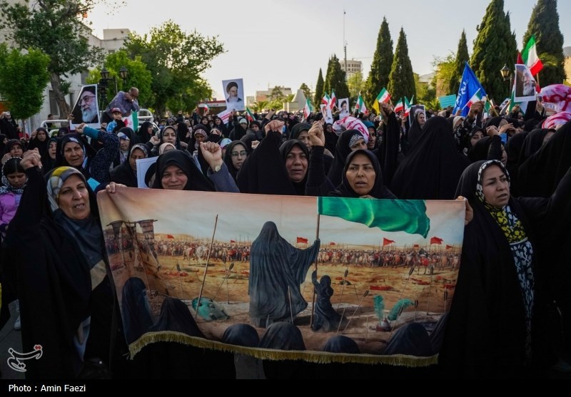 خشم شیرازی‌ها از جنایات رژیم صهیونیستی