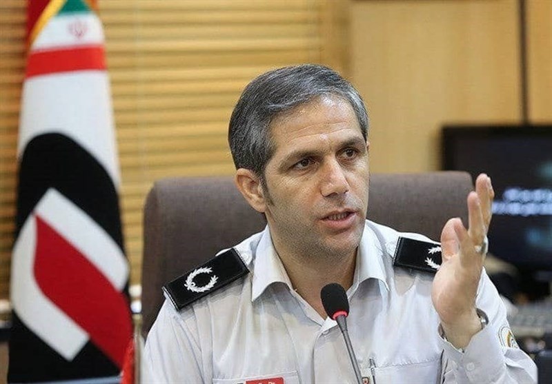 مرگ هولناک راننده کامیون کپسول‌های اکسیژن در تهران