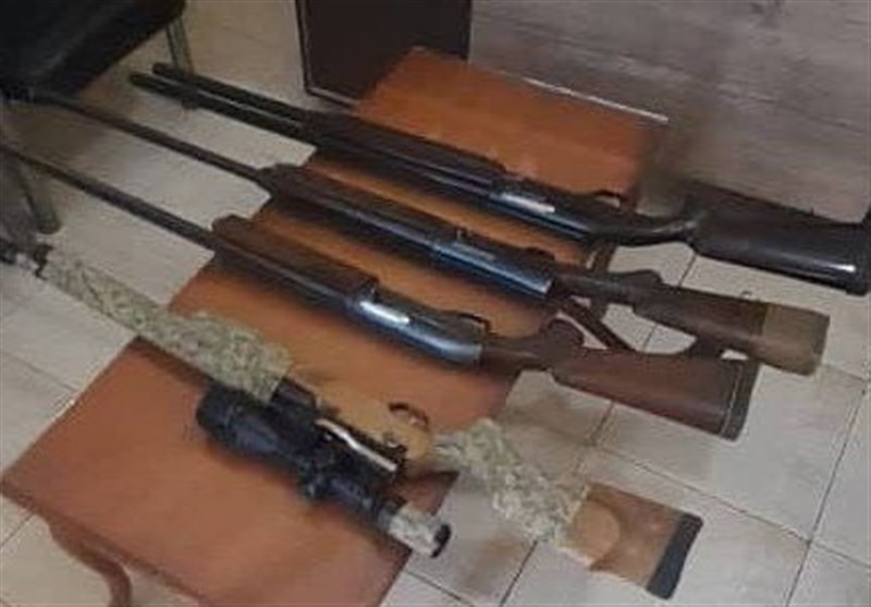 کشف سلاح‌های شکاری غیرمجاز در استان بوشهر