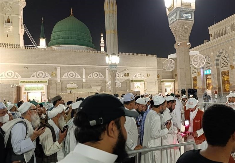 مسجد آل نبی ، مدینه ، حج 1404 ، حج ، عربستان سعودی ، 