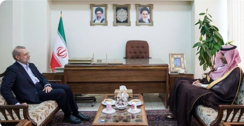 عبدال مهدی با علی لاریجانی ملاقات کرد