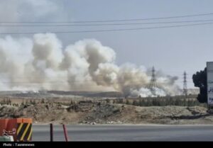 آتش در زباله های تهران ؛ روایت آتش آرادکوه