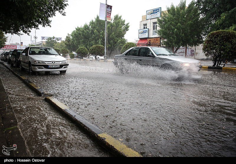 لغزندگی جاده‌های شمالی در پی بارش‌ باران| هشدار ریزش سنگ در ارتفاعات مازندران