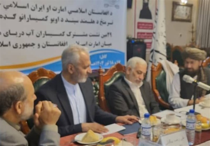 برگزاری نشست کمیته مشترک آب هیرمند در کابل