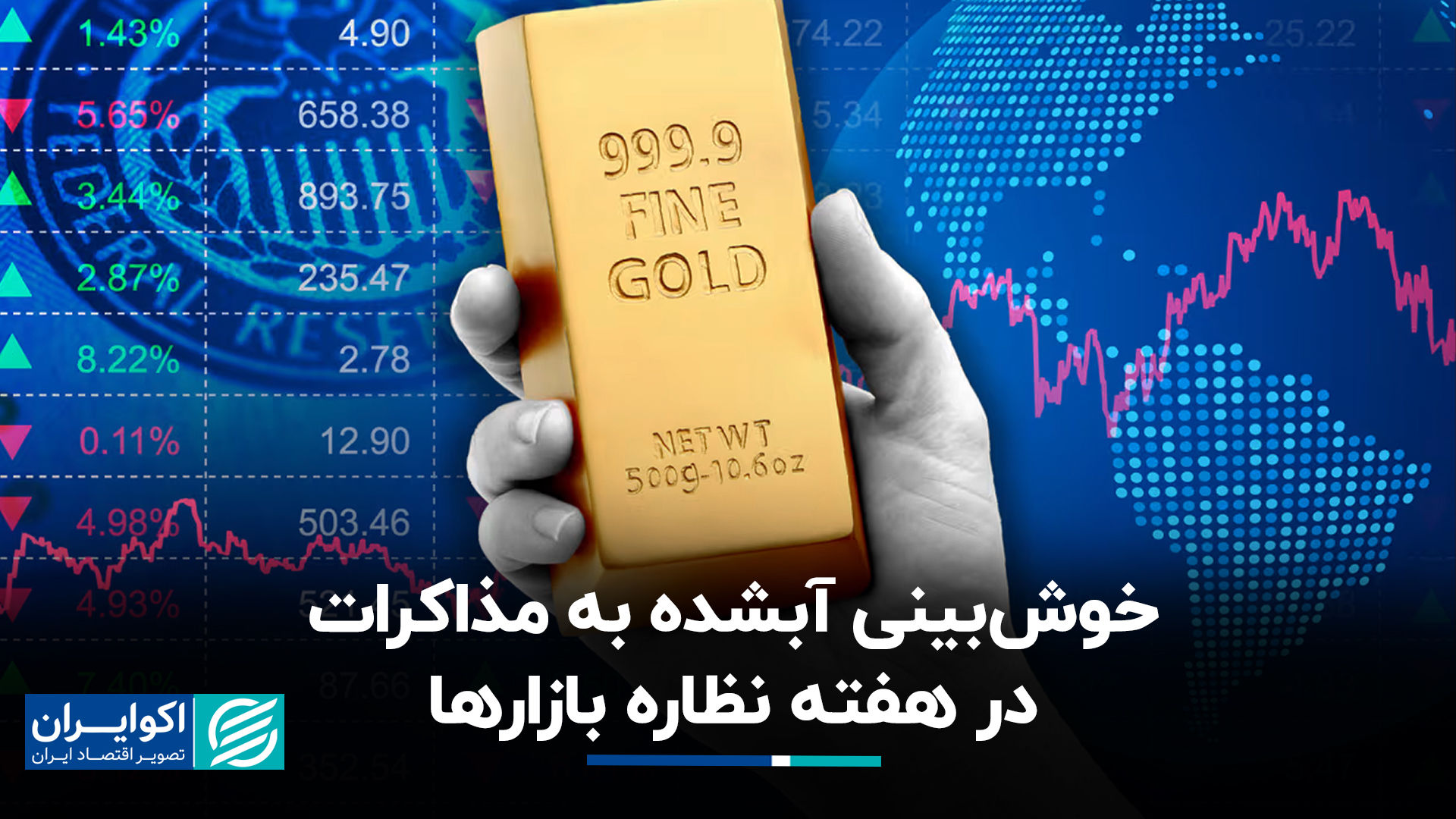 خوش‌بینی آبشده به مذاکرات در هفته نظاره بازارها+ فیلم