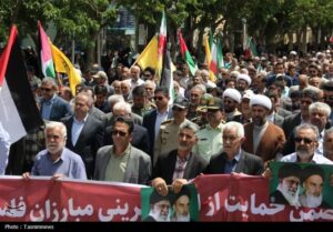 راهپیمایی مردم مازندران در محکومیت جنایات اسرائیل