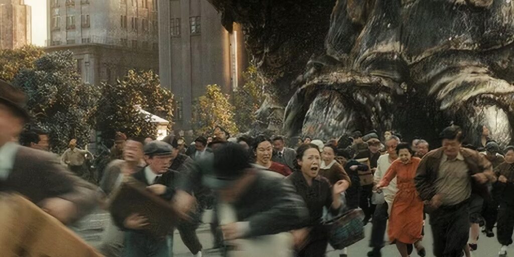 فاجعه‌ای عظیم در فیلم Godzilla X Kong: Supernova توسط تصاویر صحنه فیلم‌برداری فاش شد - گیمفا