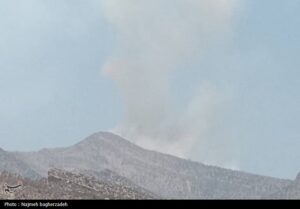 مهار بخش عمده حریق در هماگ؛ احتمال اعزام هواپیمای آب‌پاش