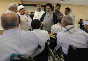 هتل جانبازان، اولین مقصد بازدید سرپرست حجاج ایرانی در مکه