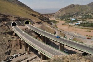 بازگشایی محور آزادراه منجیل به رودبار در گیلان