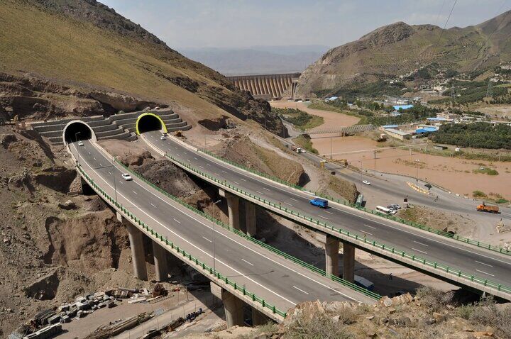 بازگشایی محور آزادراه منجیل به رودبار در گیلان