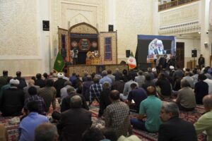 مراسم عزاداری شهادت امام محمد بانگر و سالگرد امام خمینی