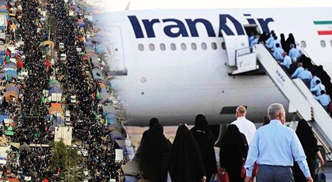 رایزنی با فرودگاه نجف برای کاهش هزینه پروازهای اربعین