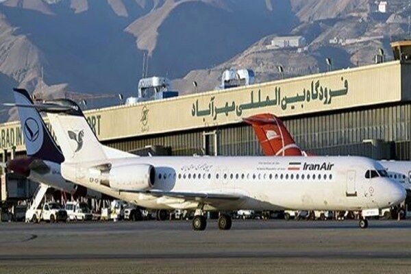 پروازهای فرودگاه مهرآباد متوقف شد