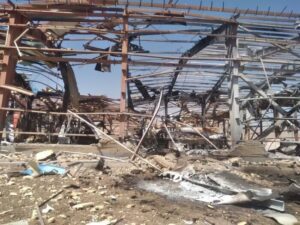 حمله صهیونیست‌ها به کارخانه کاغذ کرمانشاه