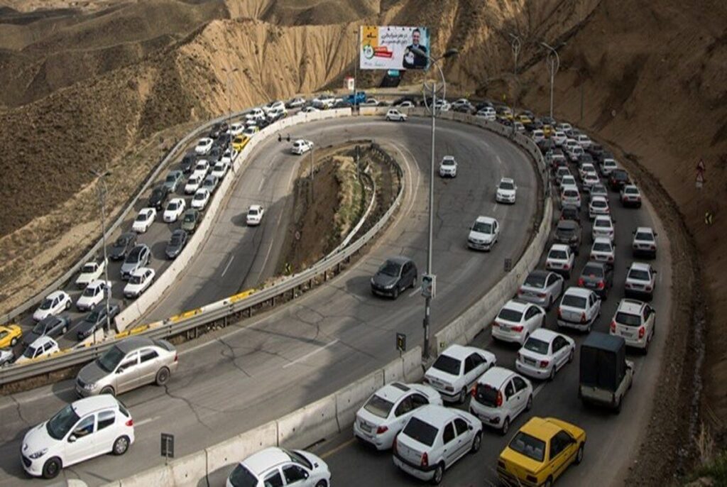 جاده چالوس از ساعت ۲۲ امشب دوطرفه می‌شود