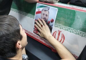 وداع از شهدای میهن Mohsen Koh Khail و Fatima Salhehi در Savojbalagh+تصویر