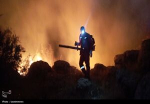 آتش‌سوزی در جنگل گلستان/ ستاد بحران تشکیل شد