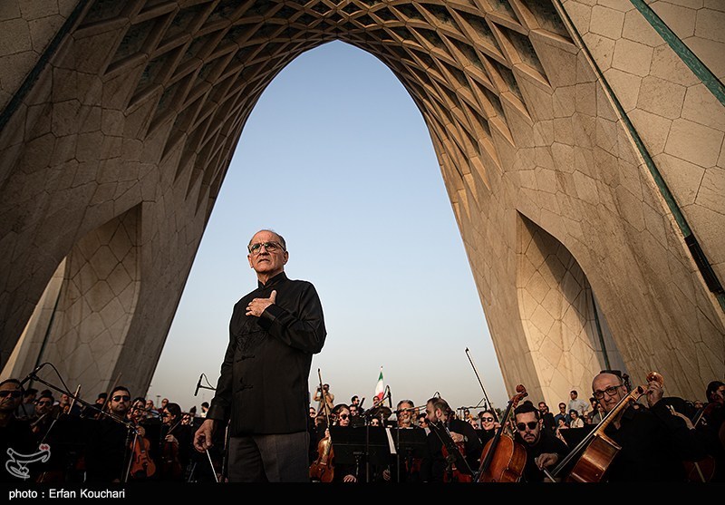 ارکستر سمفونیک تهران برای ایران خواند