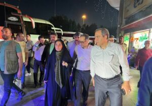 بازدید شبانه وزیر راه از ترمینال جنوب و دستور برخورد با تخلف