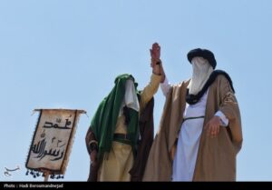 بازسازی واقعه تاریخی غدیر خم در شهرستان اهر