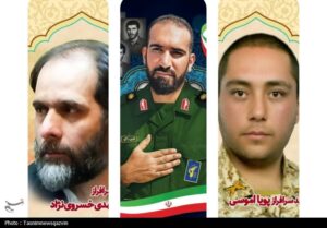 پیکر مطهر 3 شهید حمله اسرائیل در قزوین ‌تشییع می‌شود