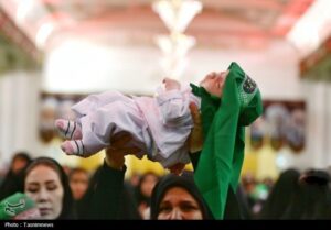 مشق علی‌اصغر شدن در رکاب حسین زمان