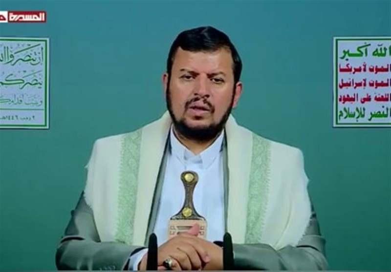 رهبر انصارالله یمن: ایران الگوی مقابله با سلطه غرب است