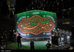 برپایی مراسم علم‌کشی در آران و بیدگل