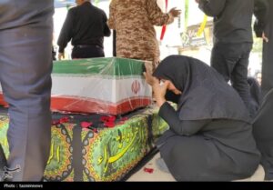 تشییع پیکر شهید محمد خزلی در شهرستان قدس