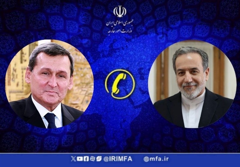 گفتگوی تلفنی وزرای امور خارجه جمهوری اسلامی ایران و ترکمنستان