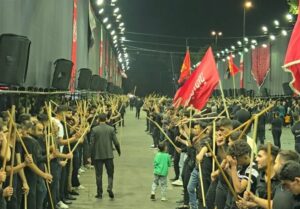 پرچم ایران به همراه سید الشوهادا (AS) در فیلم استان تبریزیم