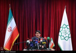 نشست خبری محمدصابر باغ‌خوانی‌پور، مدیرکل محیط زیست و توسعه پایدار شهرداری تهران