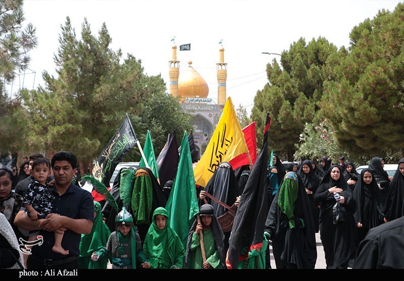 امام حسین (ع) ، پیامبر عباس (ع) ، طایزیه ، تاسوا ، عزاداری ، استان کرمان ، 