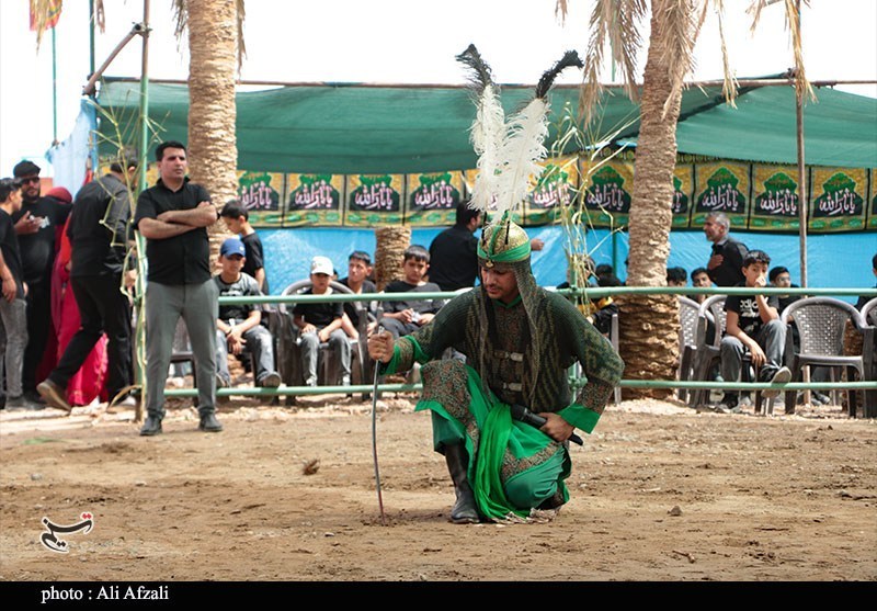 امام حسین (ع) ، پیامبر عباس (ع) ، طایزیه ، تاسوا ، عزاداری ، استان کرمان ، 