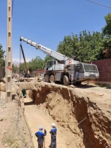 پیشرفت ۶۷ درصدی پروژه انتقال آب زیاران به بیلقان