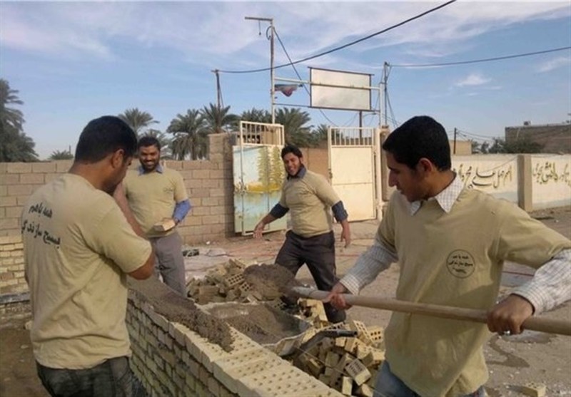 بسیجیان جاجرمی یک مدرسه را 6 ماهه احداث کردند