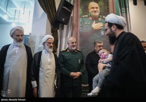 بزرگداشت چهلمین روز شهادت سپهبد حسین سلامی