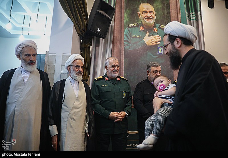 بزرگداشت چهلمین روز شهادت سپهبد حسین سلامی