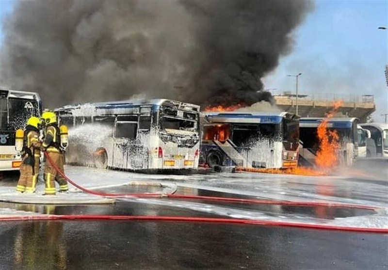 پایانه مسافری بات یام در آتش سوخت