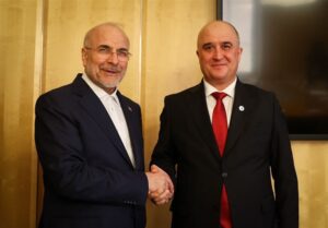 دیدار روسای مجالس ایران و تاجیکستان در ژنو