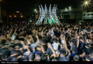 مراسم عزادارای شب عاشورای حسینی(ع) در کیش