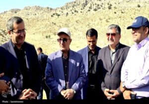 بازدید مسئولان از پروژه راهسازی تنگاری