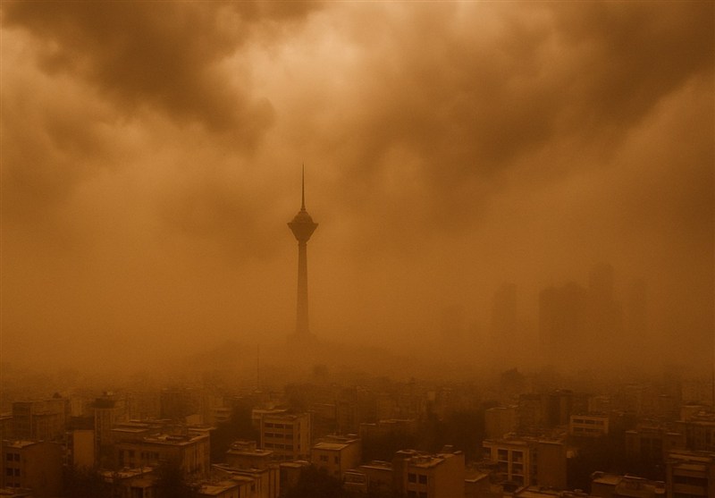 هواشناسی ایران1404/4/11؛گردوخاک و آلودگی شدید هوا در 17 استان