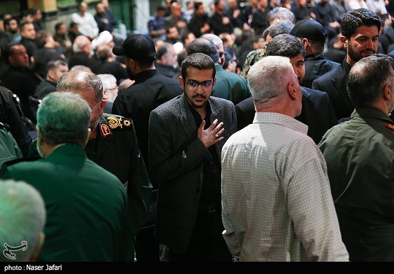 مراسم یادبود شهید غیب پرور