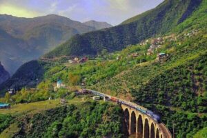 از سرگیری تردد قطار تهران
