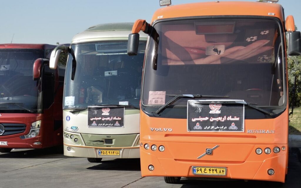 یکسان سازی نرخ اتوبوس های اربعین بر اساس نفر
