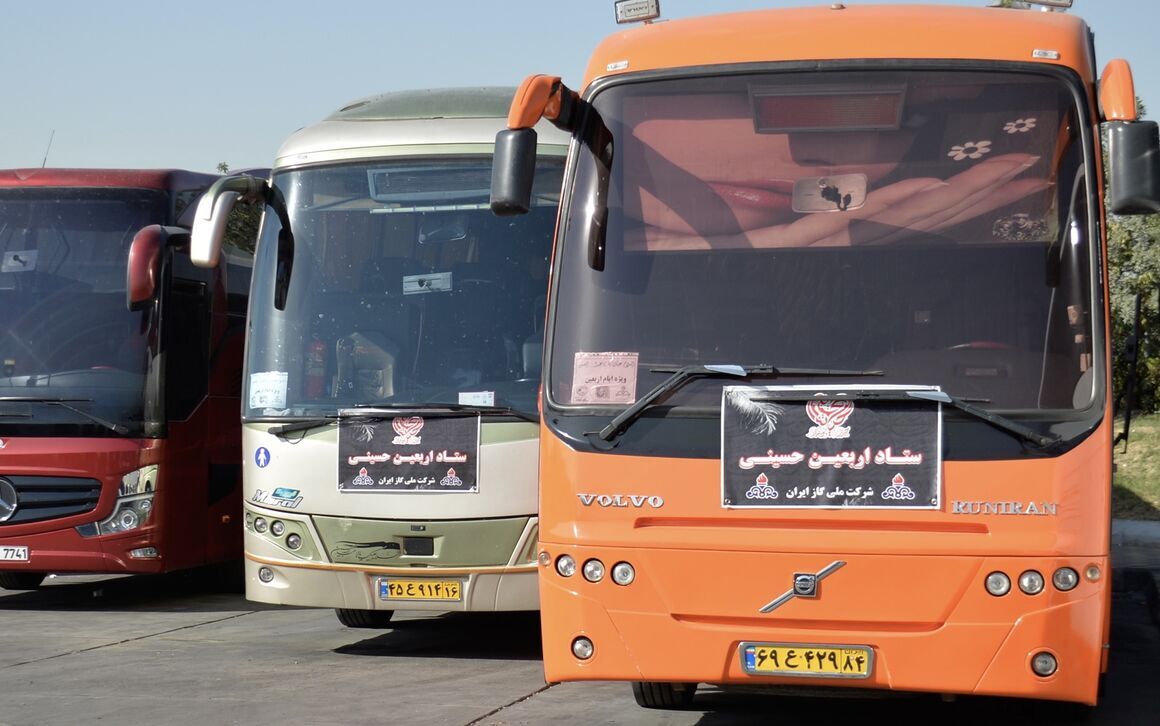 یکسان سازی نرخ اتوبوس های اربعین بر اساس نفر