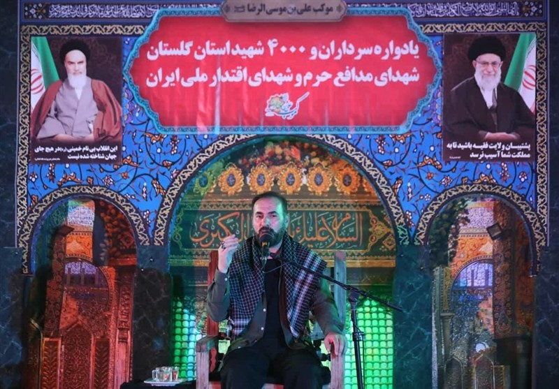 برگزاری یادبودی برای فرماندهان و 4000 شهید استان گلستان در Karbala+Pictures