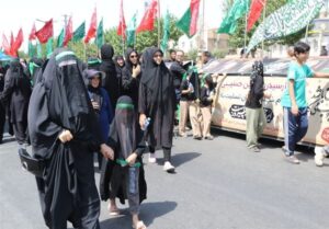 شهر گلستان در عزاداری عشق یکپارچه شد. حسین با کاروان حسینی+تصویر